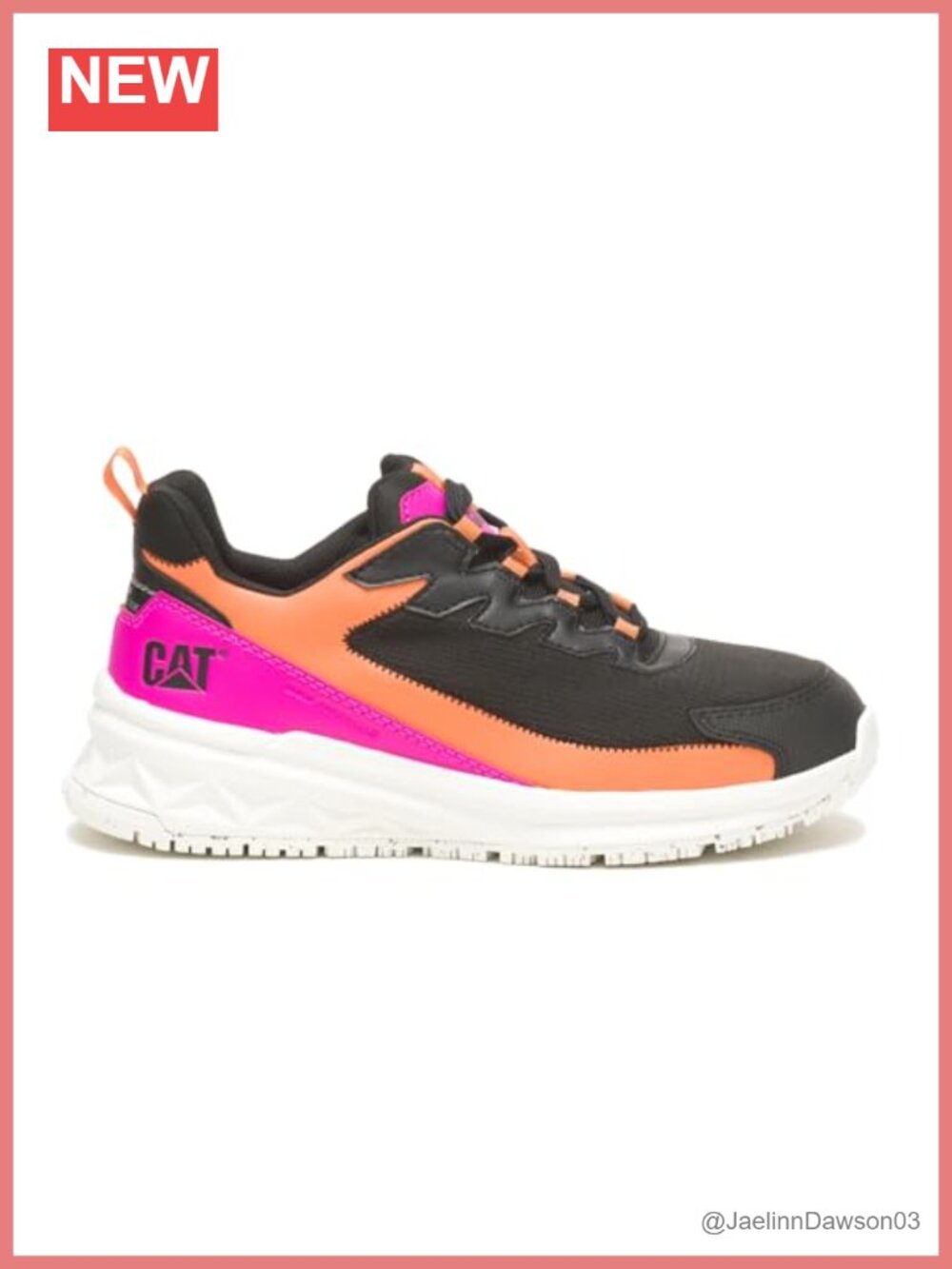 Streamline Composite Toe Work Running Shoes Lace-Up Memory Foam